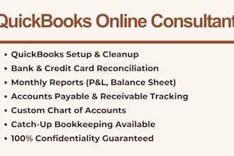 do accounting and bookkeeping in quickbooks online