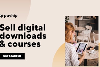 set up your payhip online store to sell digital products ebooks templates
