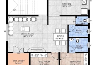 redraw floor plan for real estate agent