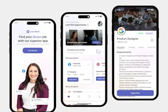 build job portal app, recruitment portal app, job seeker app, job listing app