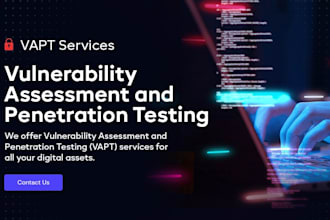 perform a vulnerability assessment and penetration testing for your systems