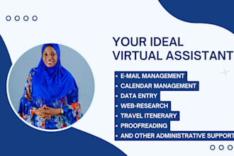 be your proactive virtual assistance for your administrative tasks