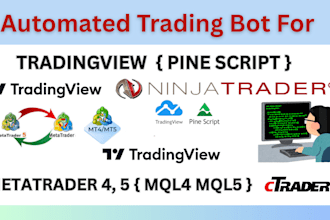 code tradingview indicator or trading bot for mt4 mt5 or ninjatrader 8