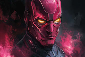 do comic book art and comic book illustration