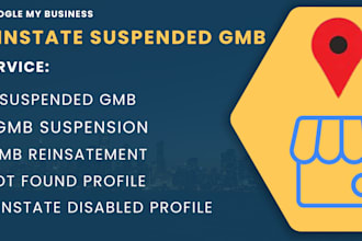 reinstate suspended google my business fix not found or disabled gmb profile
