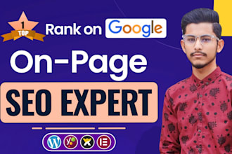 do powerful on page SEO and fix all technical optimizations