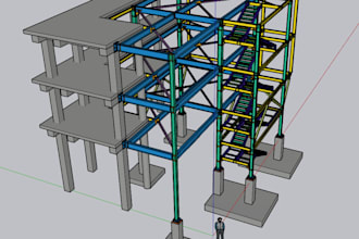 provide professional rcc and steel structure design