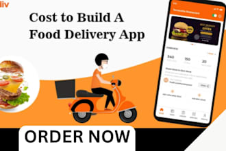 build food delivery app, restaurant app, delivery app, restaurant website