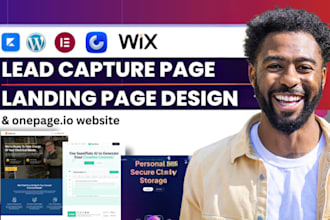 create lead generation page, squeeze page, landing page, sales page, opt in page