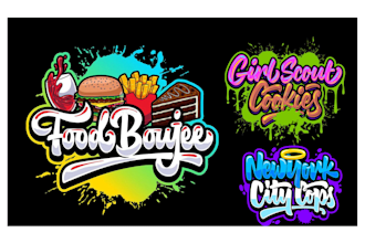 draw hip hop, streetwear urban graffiti cartoon, custom logo