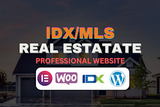 build realtor, agent real estate website with idx mls integration in wordpress