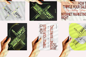 design kindle, print, or KDP stunning book covers that scream bestseller