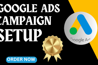 setup and manage your google ads ,design awesome go0gle display ads, adwords ppc