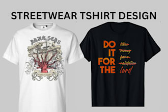 do streetwear t shirt design, christian t shirt for amazon merch, printfy
