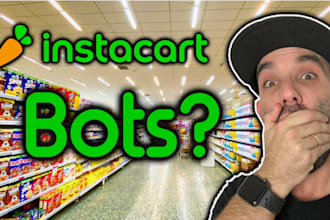 do doordash bot, instacart bot, shopper bot, grabber bot, customer service bot