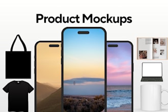 create realistic product mockups for your brand online store