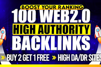 do 100 web 20 post dofollow contextual high quality da
