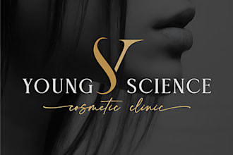 design unique cosmetics fashion and clothing brand logo