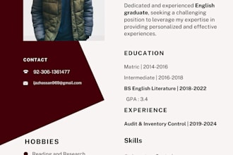 craft a clean, job focused resume that speaks to recruiters