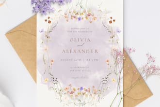 design beautiful invites for you