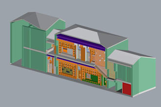 create architectural 3d models in rhino from 2d drawings