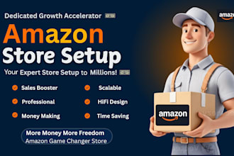 create a professional amazon storefront and ebc to skyrocket sales