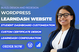 wordpress learndash lms website buddyboss elearning website membership website