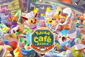 make your reservation at pokemon cafe or kirby cafe