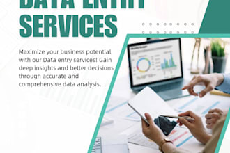 do excel and word data entry, copy paste and website data entry tasks accurately