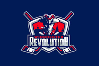 do mascot, cartoon logo for sports, sports team or school
