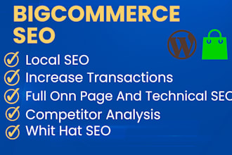 optimize your bigcommerce website SEO for google top ranking