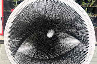 design stunning custom string art with manual precision