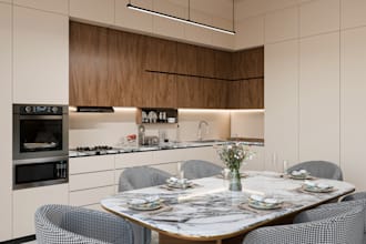 do professional 3d interior rendering in 2k resolution