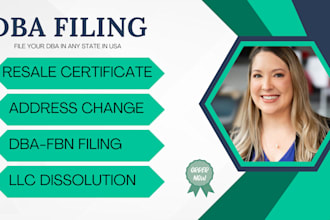 register US llc obtain ein itin dba filin fbn wyoming llc dissolve llc amend llc