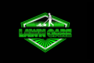 design agriculture landscape natural and lawn care logo