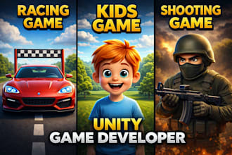 develop or reskin unity 2d or 3d games