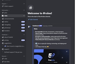 build a clean and modern discord server