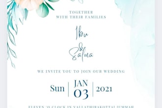 design budget friendly birthday,wedding,or event cards