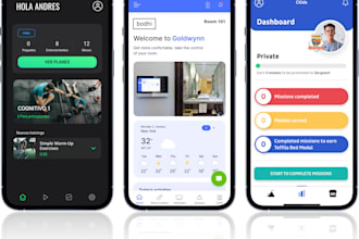 build a flutter app for IOS and android