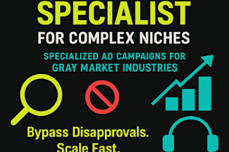setup and optimize google ads campagians for complex niches