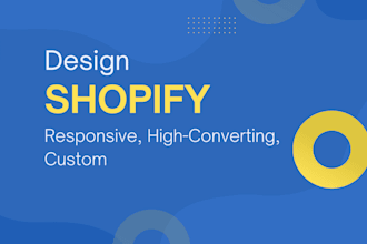 design your shopify store, add products, mega menu and custom code