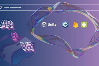 create ar and VR applications with unity