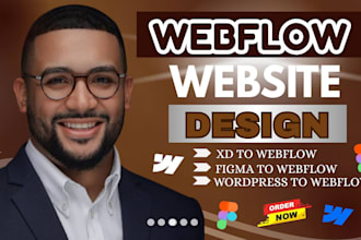be your webflow expert, develop or design webflow website, figma to webflow