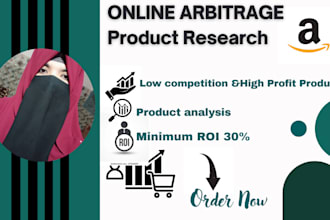 amazon product research for online arbitrage