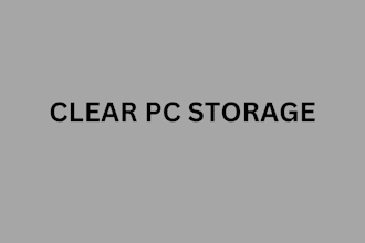 clear pc storage, PC clean and optimization