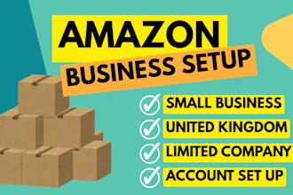 set up your UK amazon fba seller account