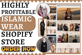 design abaya shopify store religious wear store islamic wear store hijab website