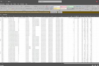 clean your text, csv or excel data files using power query