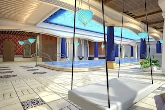 design your swimming pool landscape and 3d renderings
