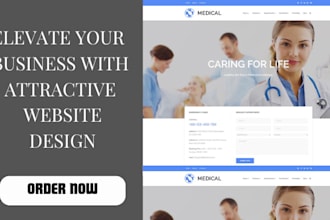 develop pharmacy website, medical website clinic, doctor appointment website